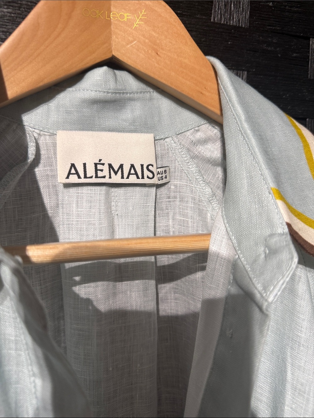 ALÉMAIS

Belted floral linen shirt dress - Picture 3 of 8